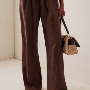 Elegant Brown Women's Trousers